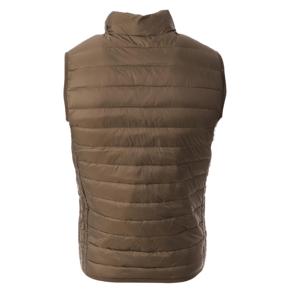 Doudoune Sans Manches Marron Clair Homme Schott OAKLANDVRS vue 2