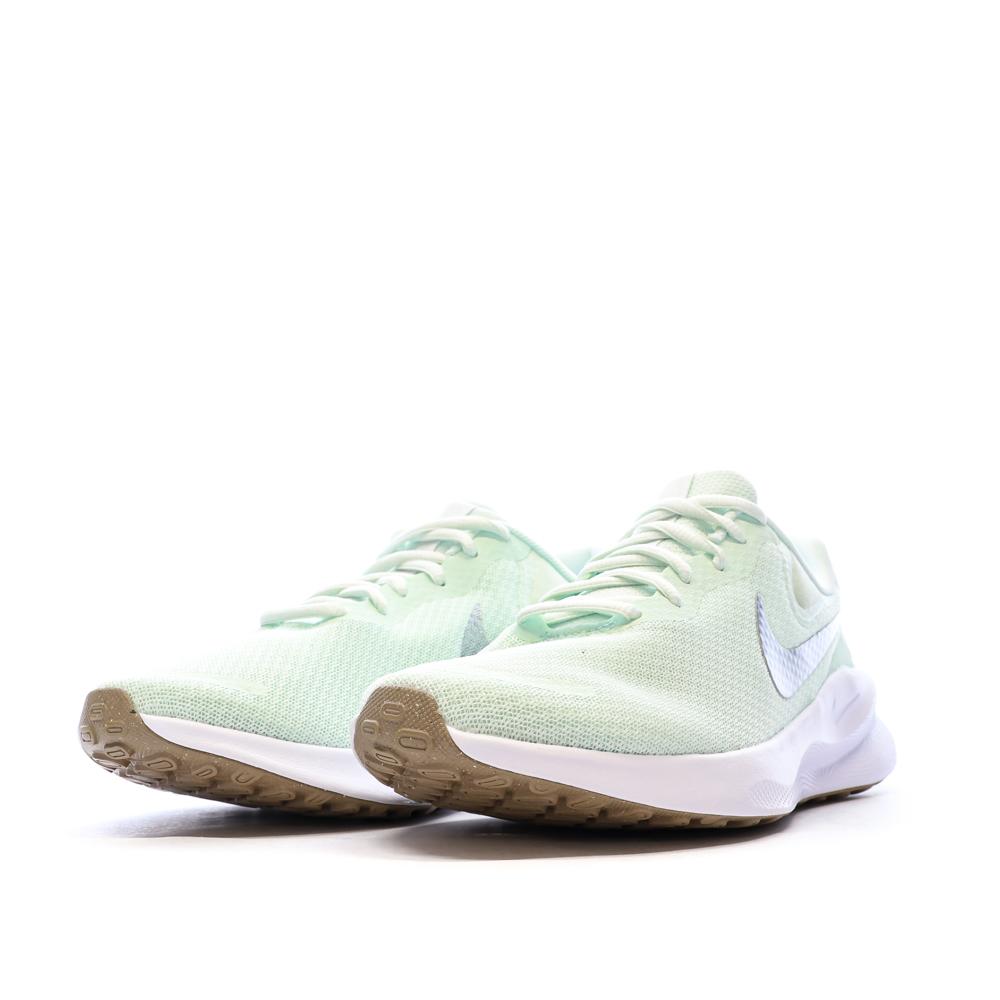 Chaussures de running Vert Femme Nike Revolution vue 6