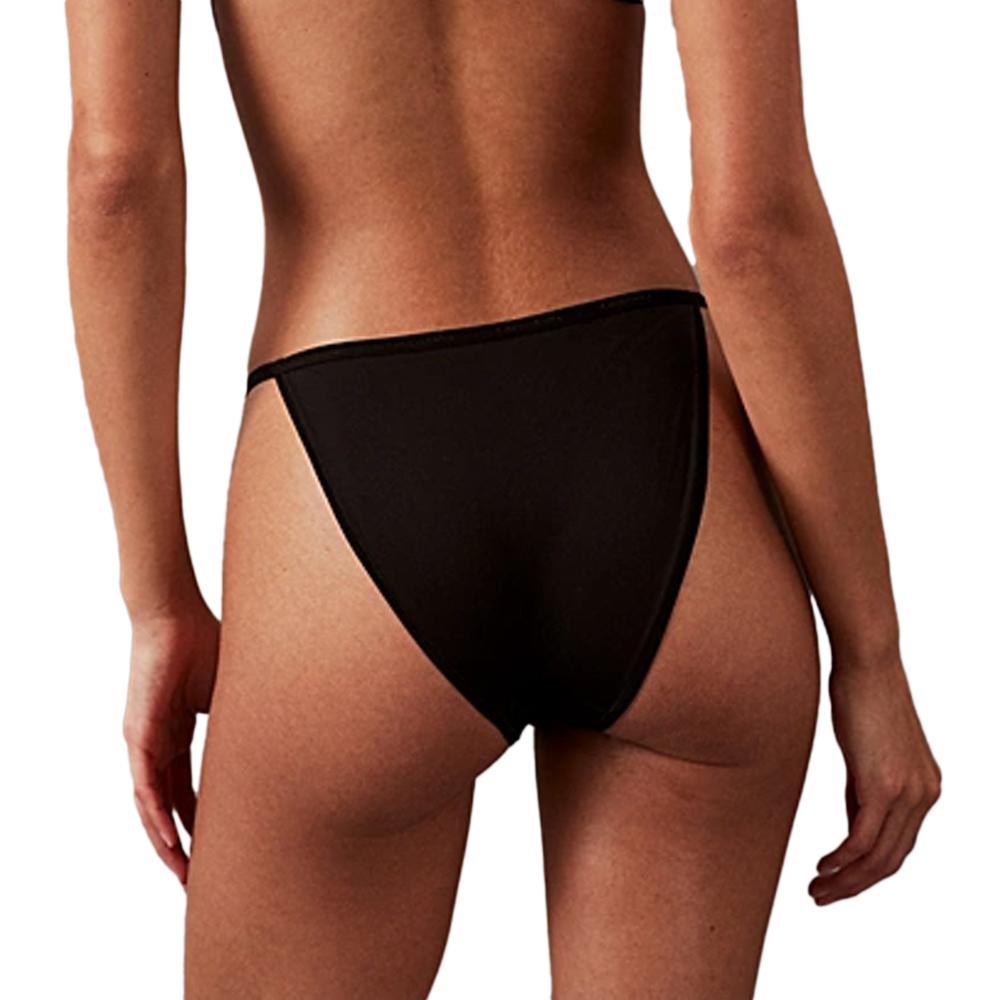 Culotte Noires Femme Calvin Klein Jeans UB1 vue 2