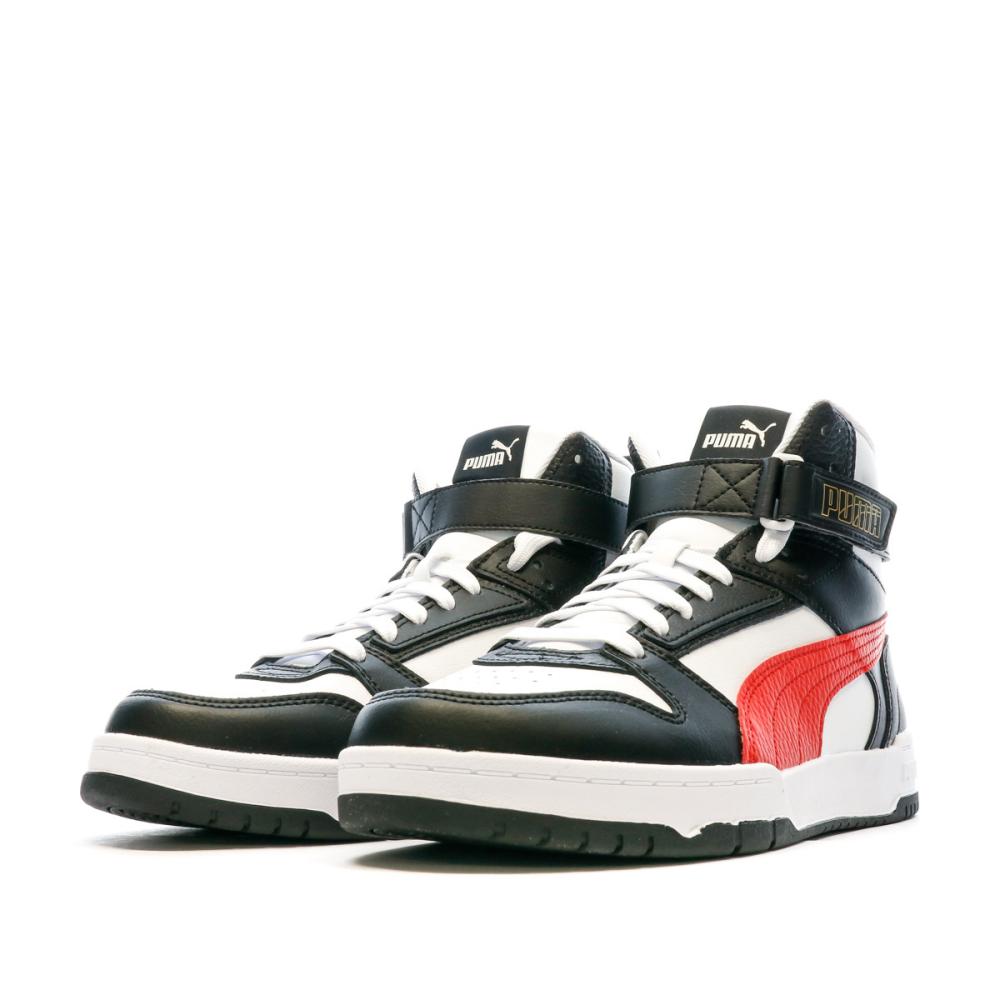 Baskets Noir/Rouge Homme Puma Rbd Game vue 6