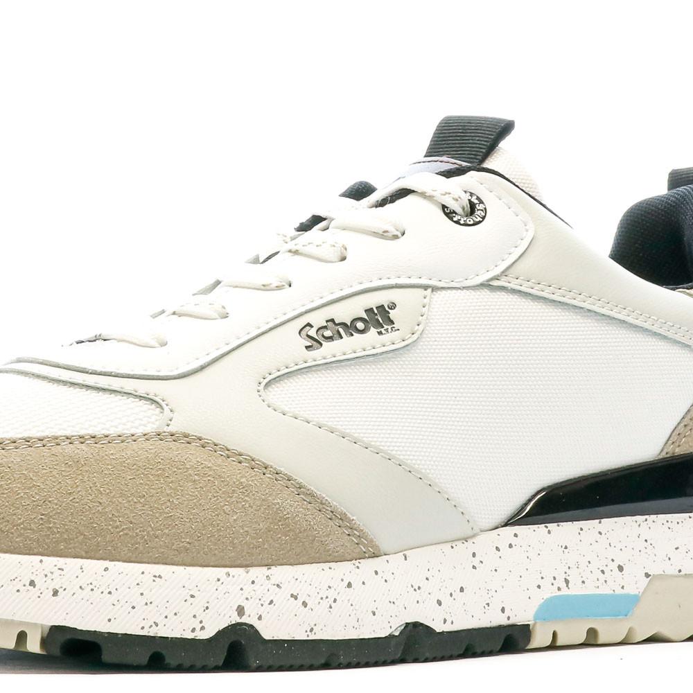 Baskets Blanches Homme Schott Ike vue 7