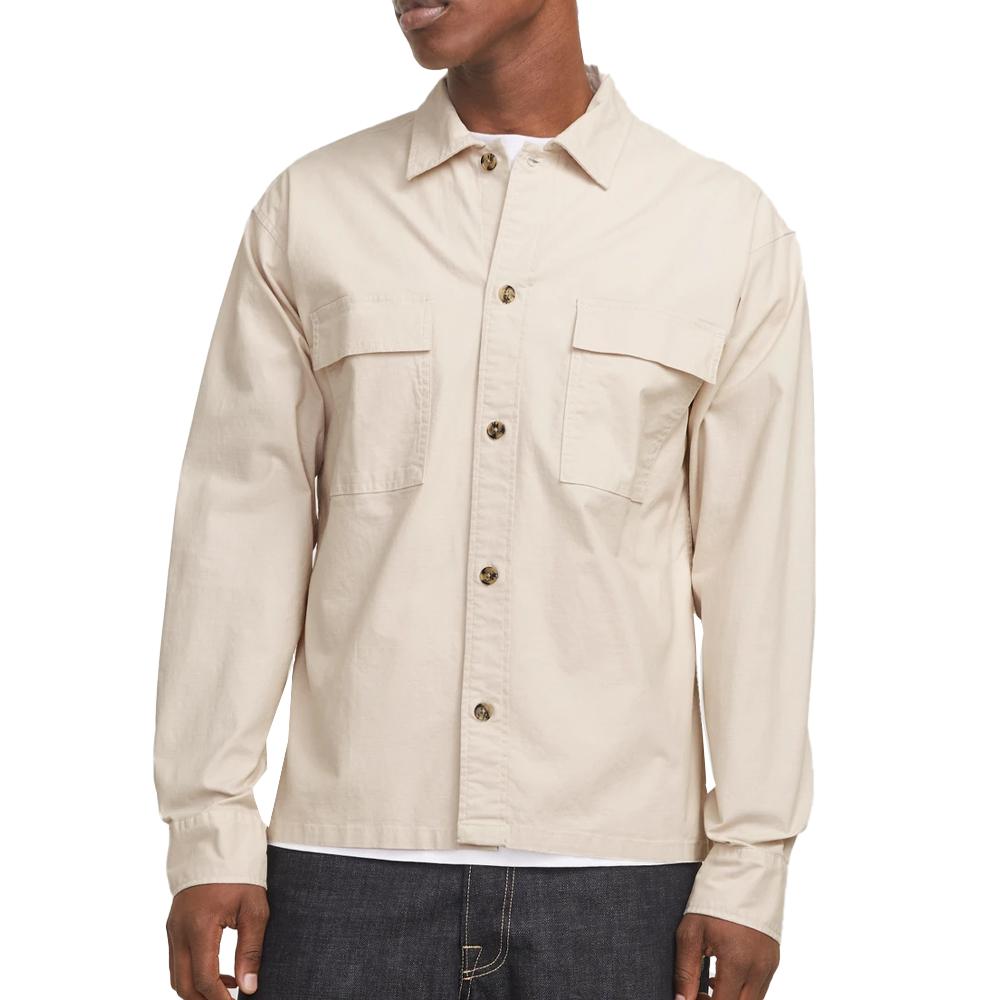 Surchemise Beige Homme Jack & Jones Cotarmac pas cher