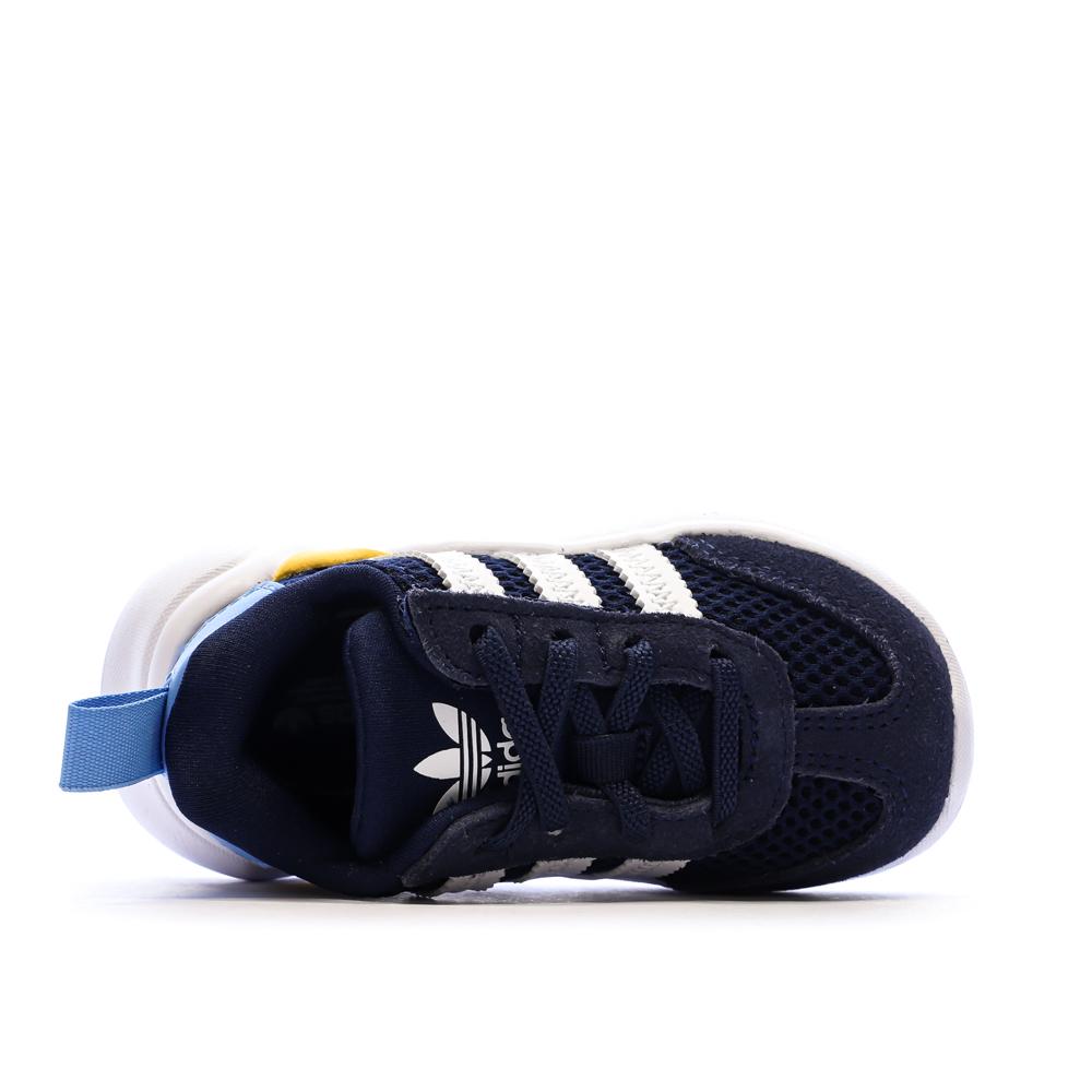 Baskets Marine Garçon Adidas Adifom 70s vue 4