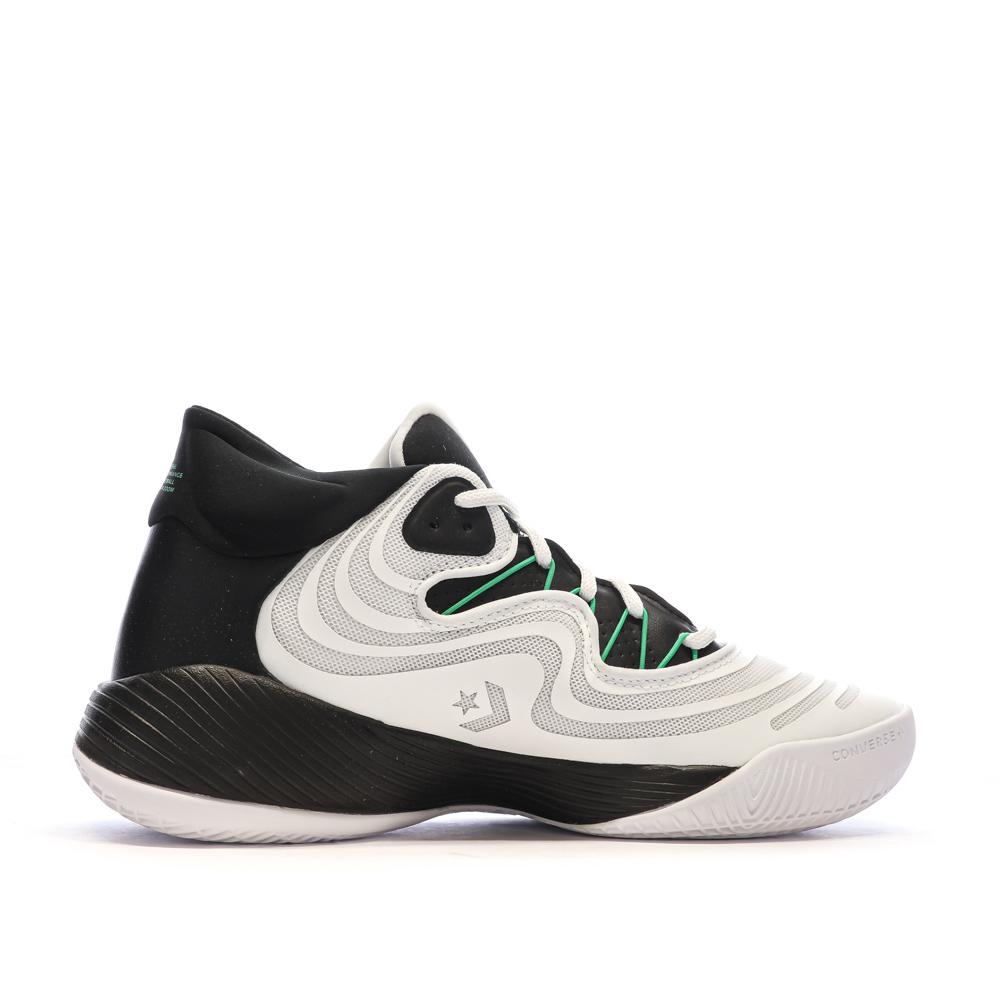Chaussures de basket Blanc/Noir/Vert Homme Converse All Star Shift vue 2