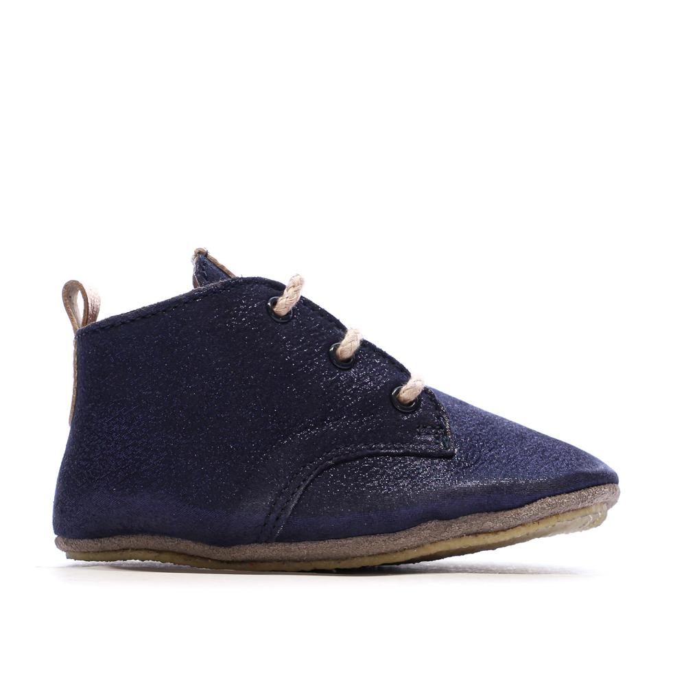 Chaussons Marine Métal Garçon Aster Layas vue 2