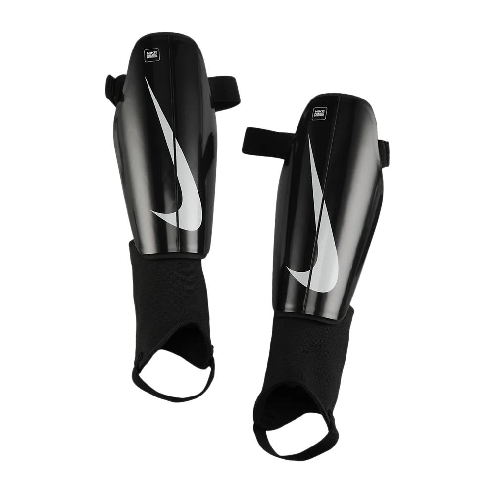 Protège-tibias de football Noir Homme Nike Charge pas cher