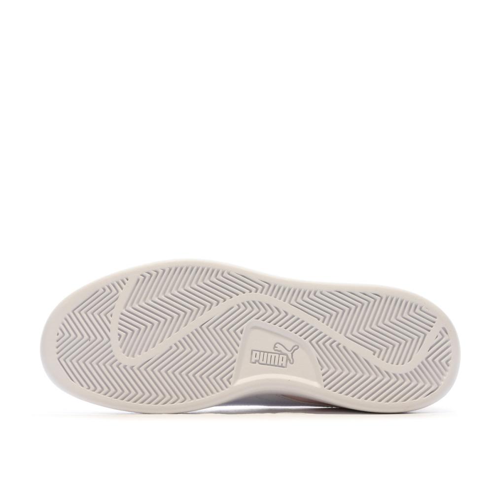 Baskets Rose Fille Puma Smash V2 Buck vue 5