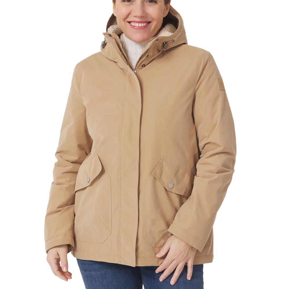 Manteau Beige Femme TBS JUDITMAN pas cher