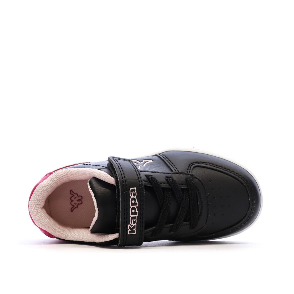 Baskets Noir/Rouge Garçon KAPPA Malone 381Y12W vue 4