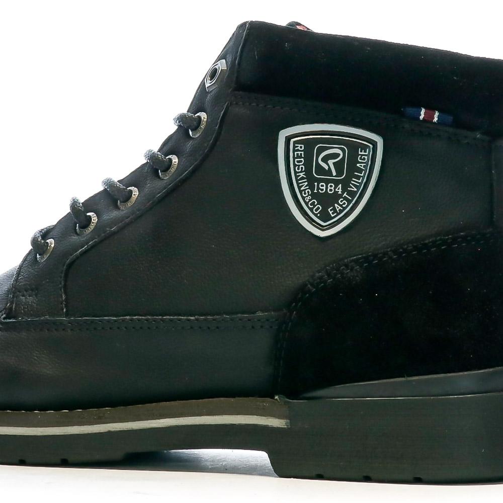Boots Noir Homme Redskins Accro vue 7