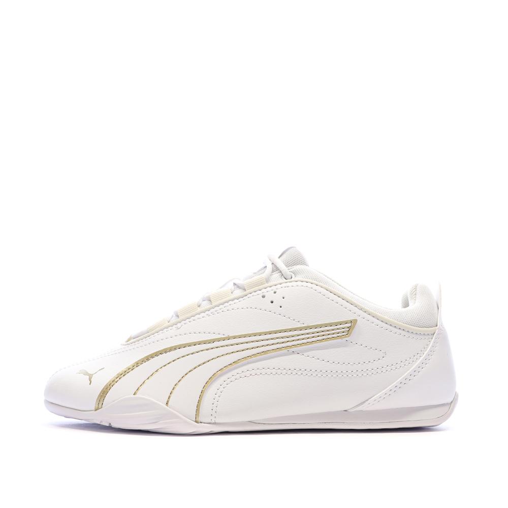 Puma Catch Soleil White/Gold Women’s Trainers affordable