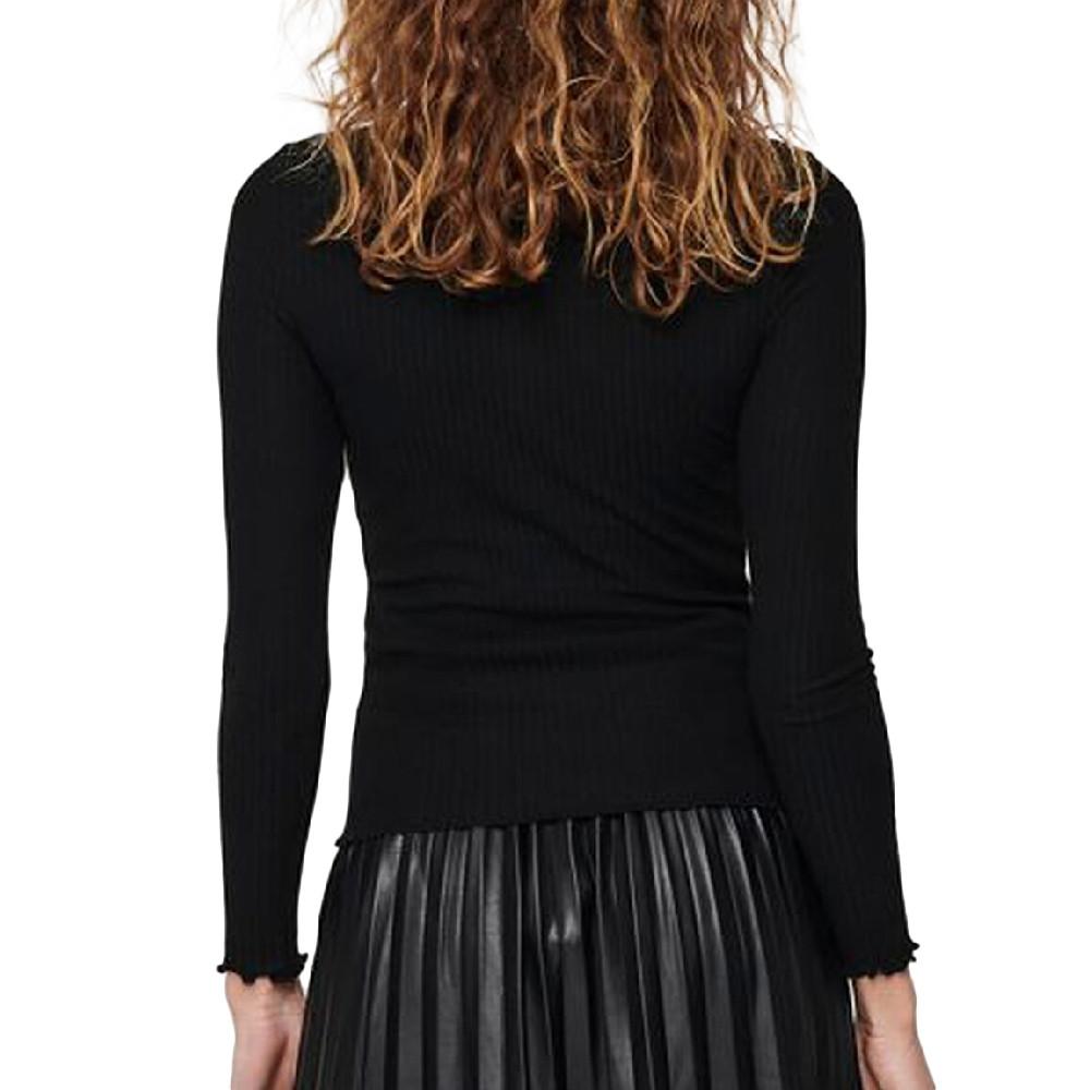 Top Noir Femme Only Emma vue 2