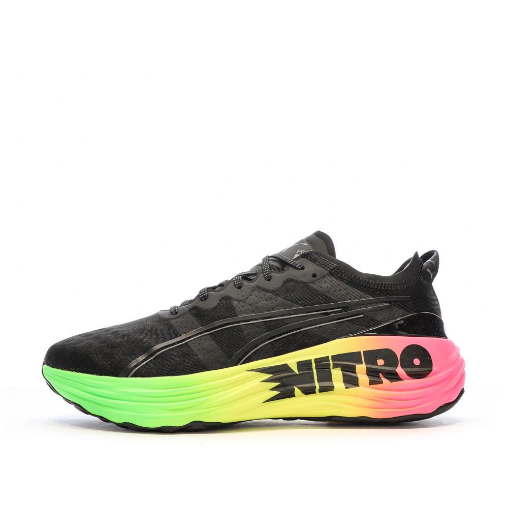 Chaussures de Running Noir Homme Puma Foreverrun Nitro Fut pas cher