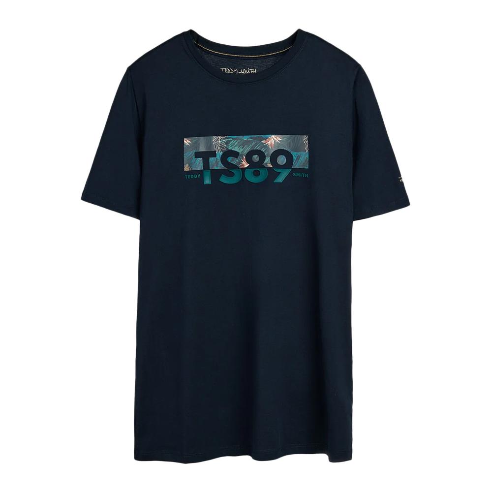 T-shirt Marine Homme Teddy Smith 11015725D pas cher