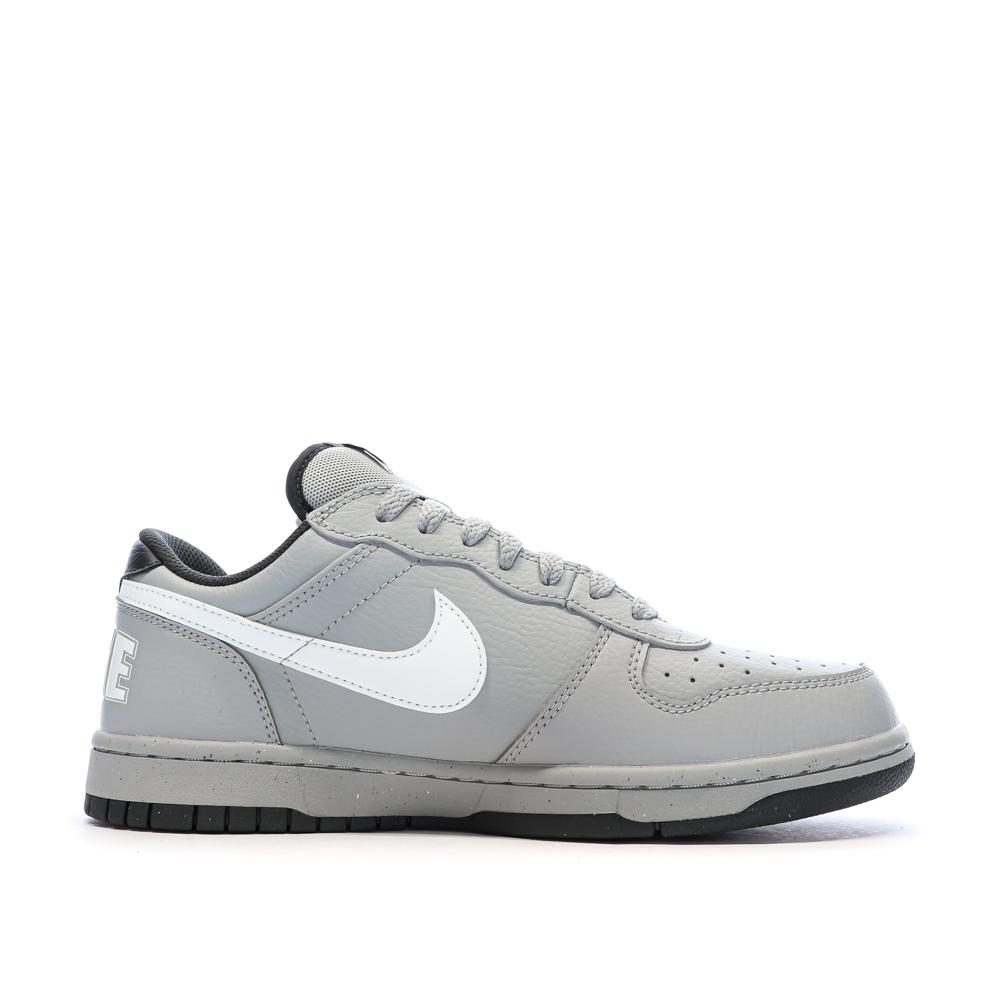Baskets Grises Homme Nike Big Nike Low vue 2