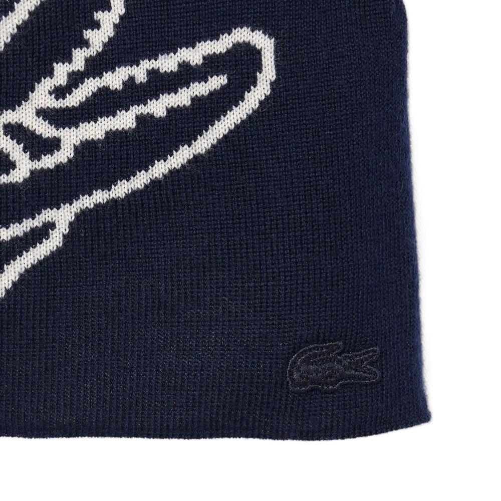 Bonnet Marine/Blanc Homme Lacoste Broderie vue 2