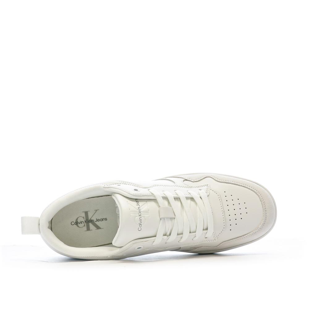 Baskets Blanches Homme Calvin Klein Jeans Cupsole Low vue 4