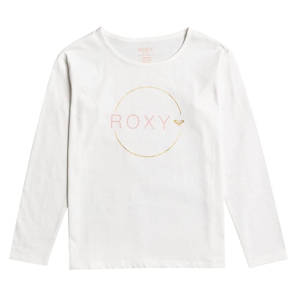 T-shirt Blanc ML Fille Roxy In The Sun pas cher