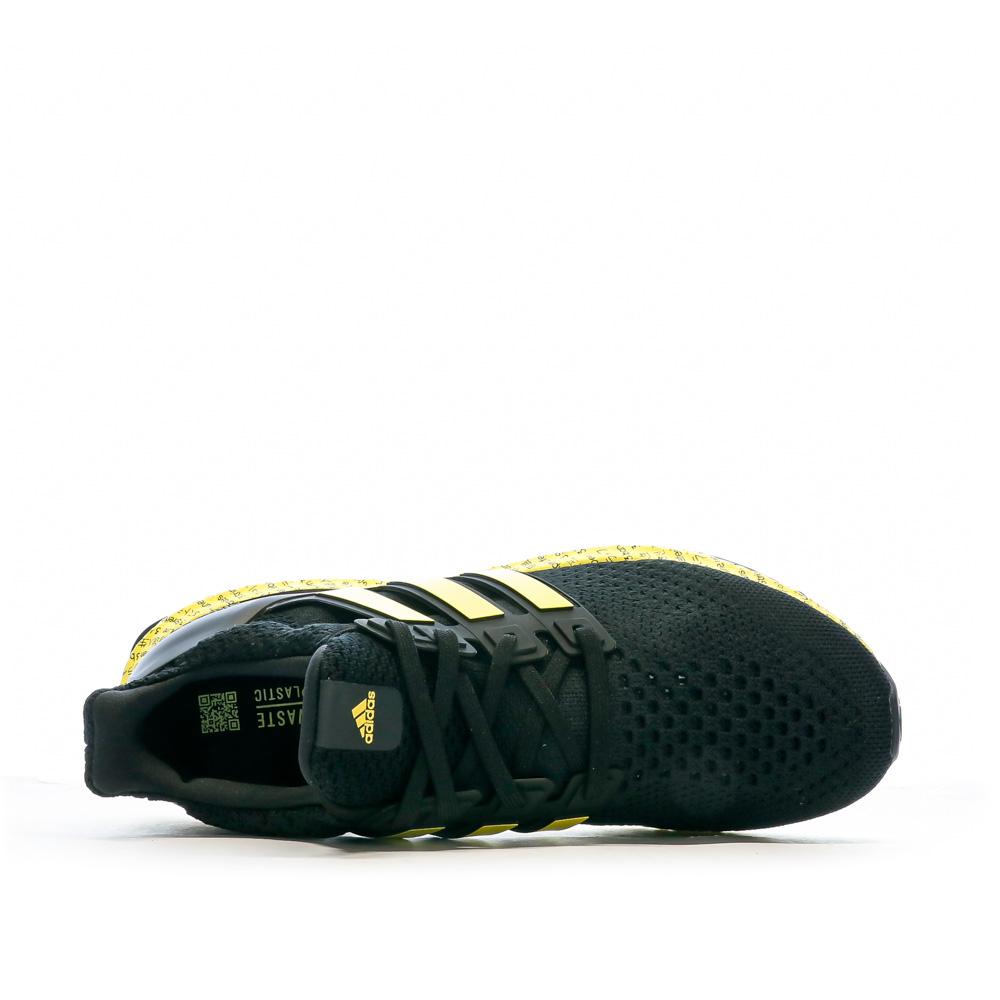 Chaussures de Running Noire/Jaune Homme Adidas Ultraboost 5.0 vue 4