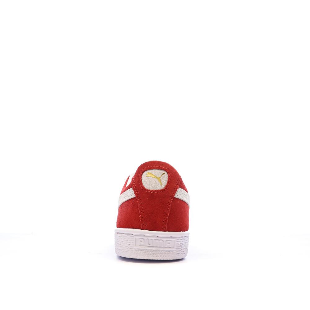 Baskets Rouges Mixte Puma Suede Classic XXL vue 3