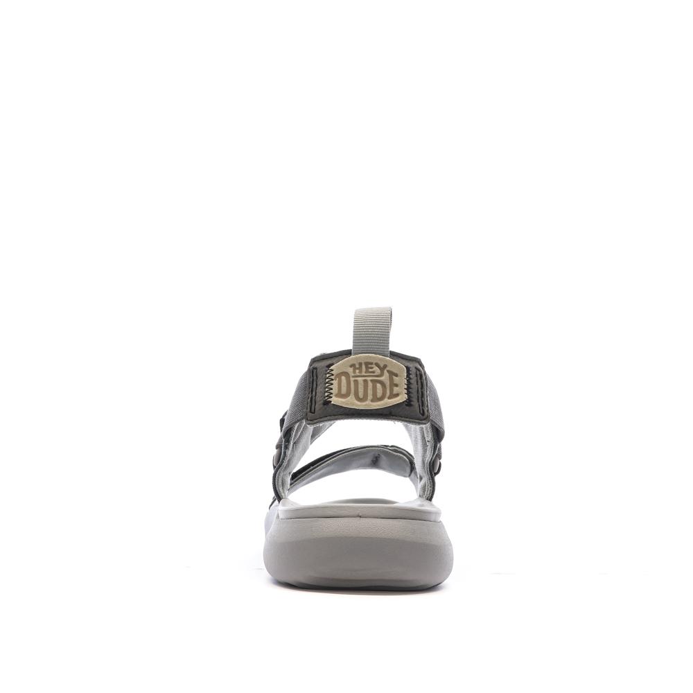 Sandales Grises Homme Hey Dude Carson 40712 vue 3