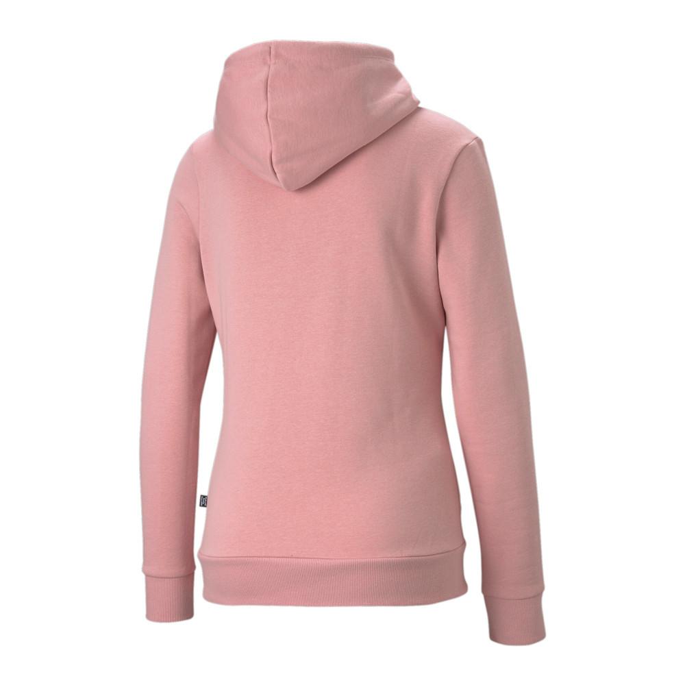 Sweat à Capuche Rose Femme Puma Logo Hoodie vue 2