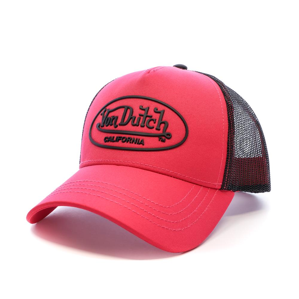 Casquette Rose/Noir Mixte Von Dutch FLU pas cher