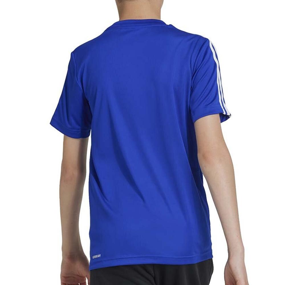 T-shirt de Sport Bleu Garçon Adidas IV9583 vue 2