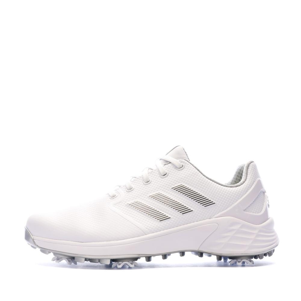 Chaussures de golf Blanches Adidas Zg21 pas cher