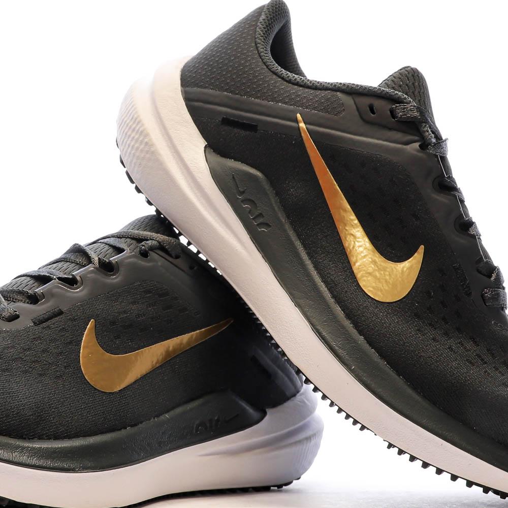 Chaussures de Running Gris Doré Femme Nike Air Winflo 10 vue 7