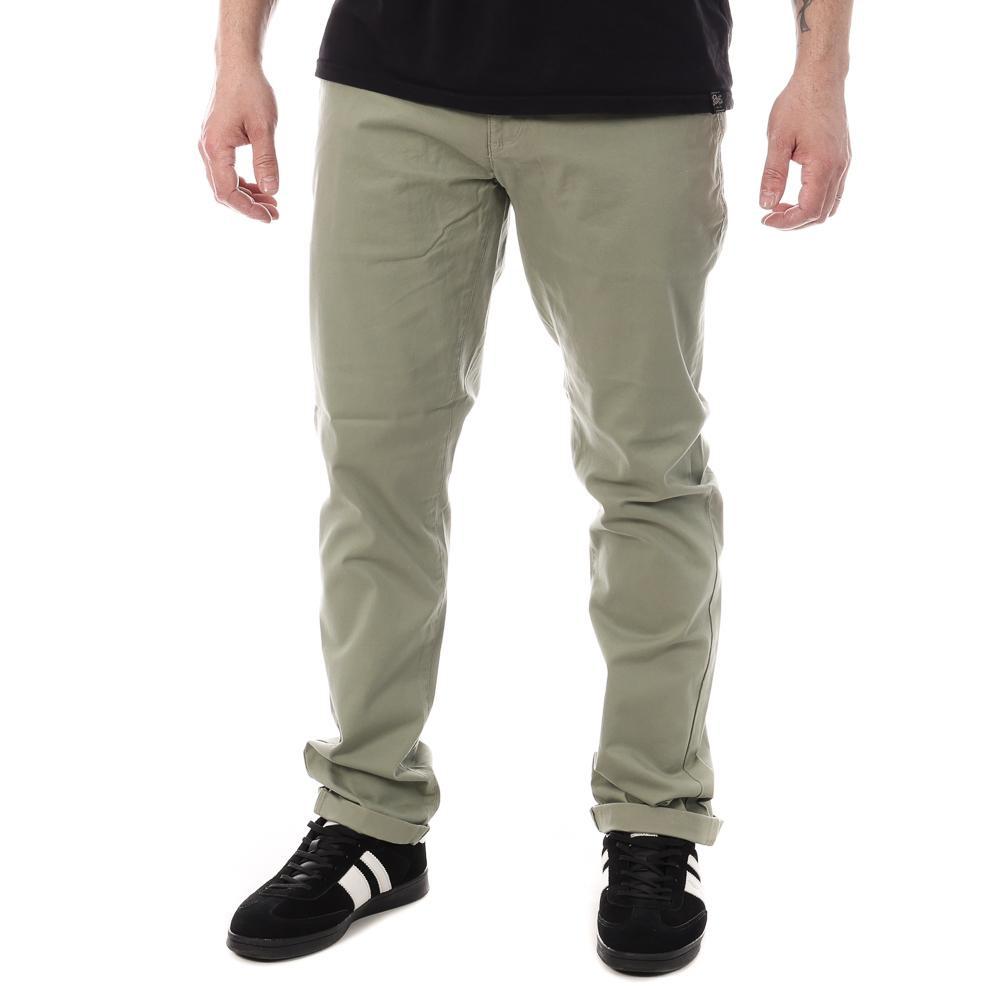 Pantalon Chino Vert/Kaki Homme Paname Brothers Costa1 pas cher