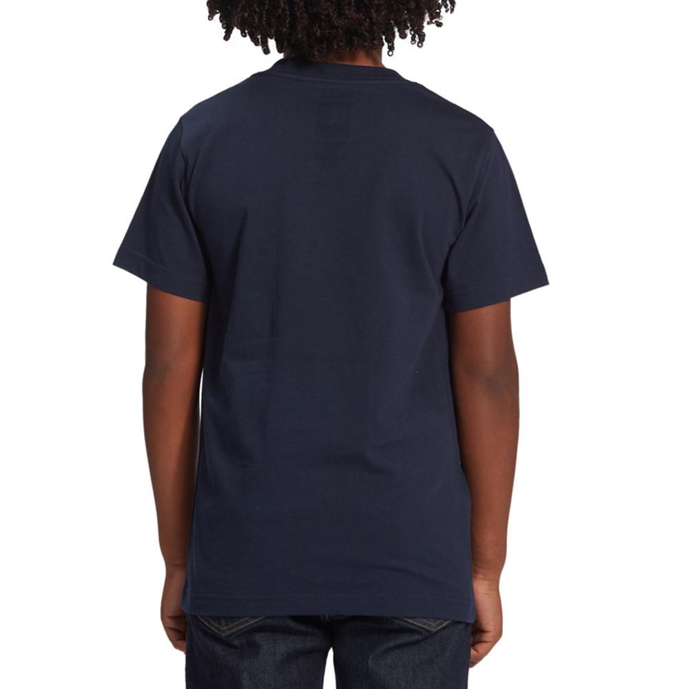 T-Shirt Marine Garçon DC Shoes Been Here vue 2