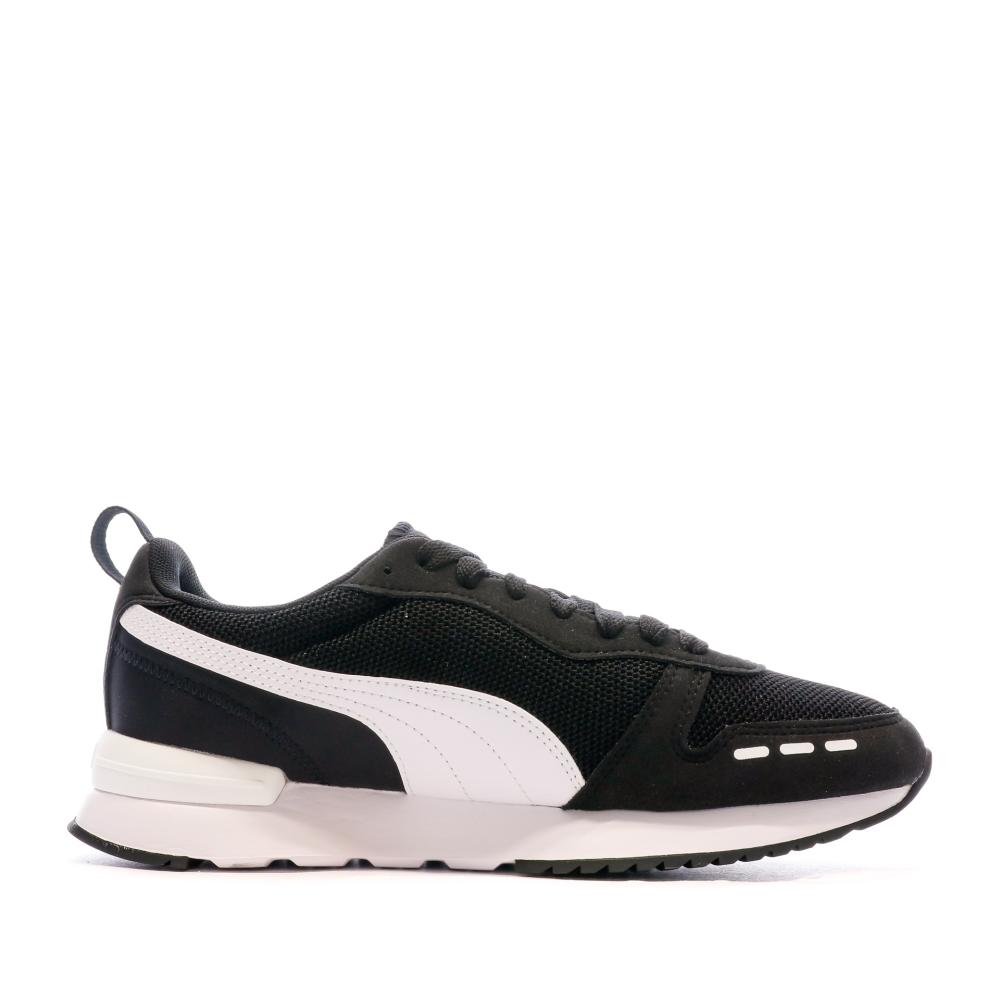 Baskets Noirs Homme Puma R78 vue 2