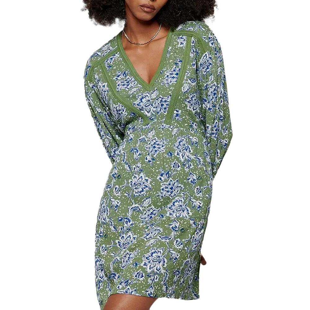 Robe Kaki/Bleu Femme Kaporal MAELH pas cher