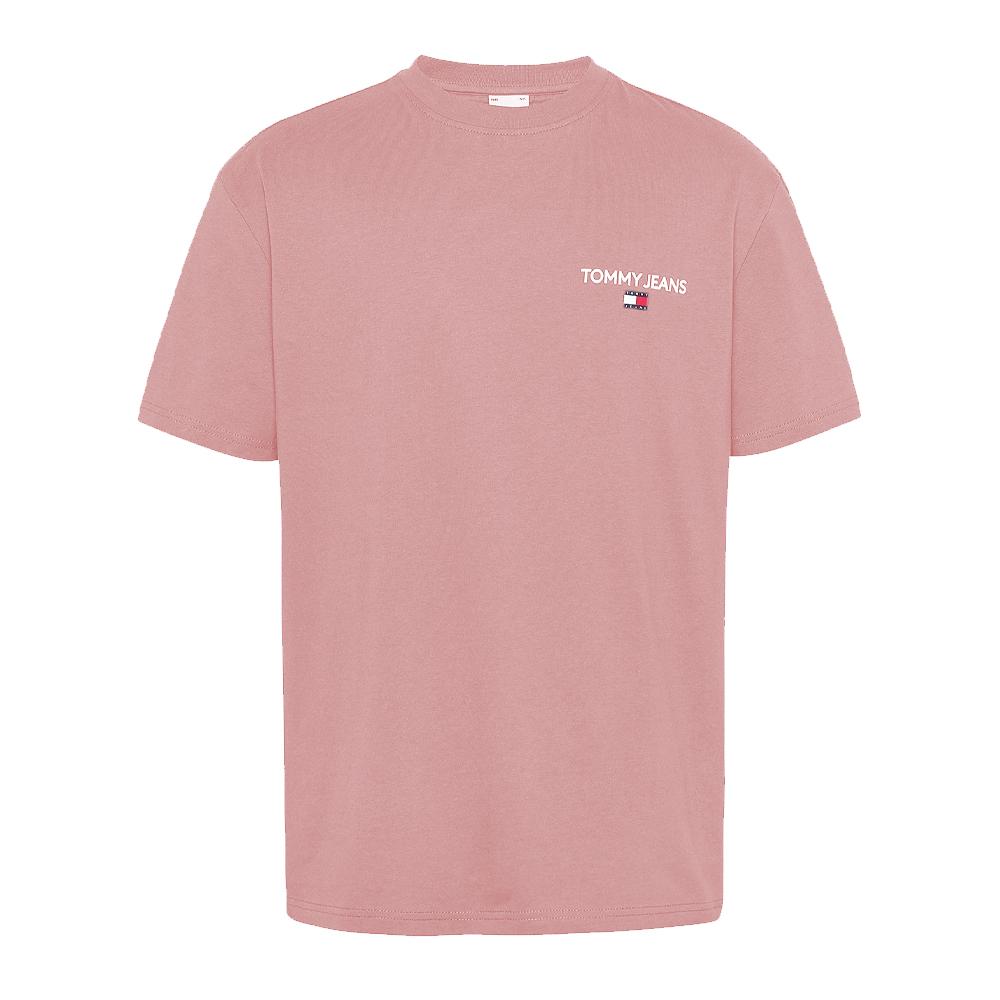 T-shirt Rose Homme Tommy Hilfiger Linear pas cher