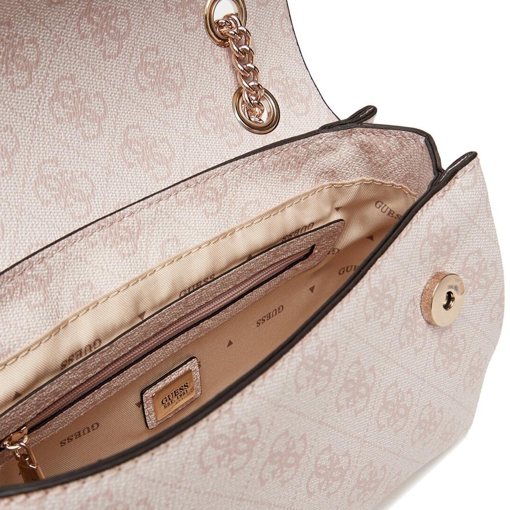Women's Pink Shoulder Bag Guess Katya Convertible Xbody Photo of the Espace des Marques %store% store - view of %key%