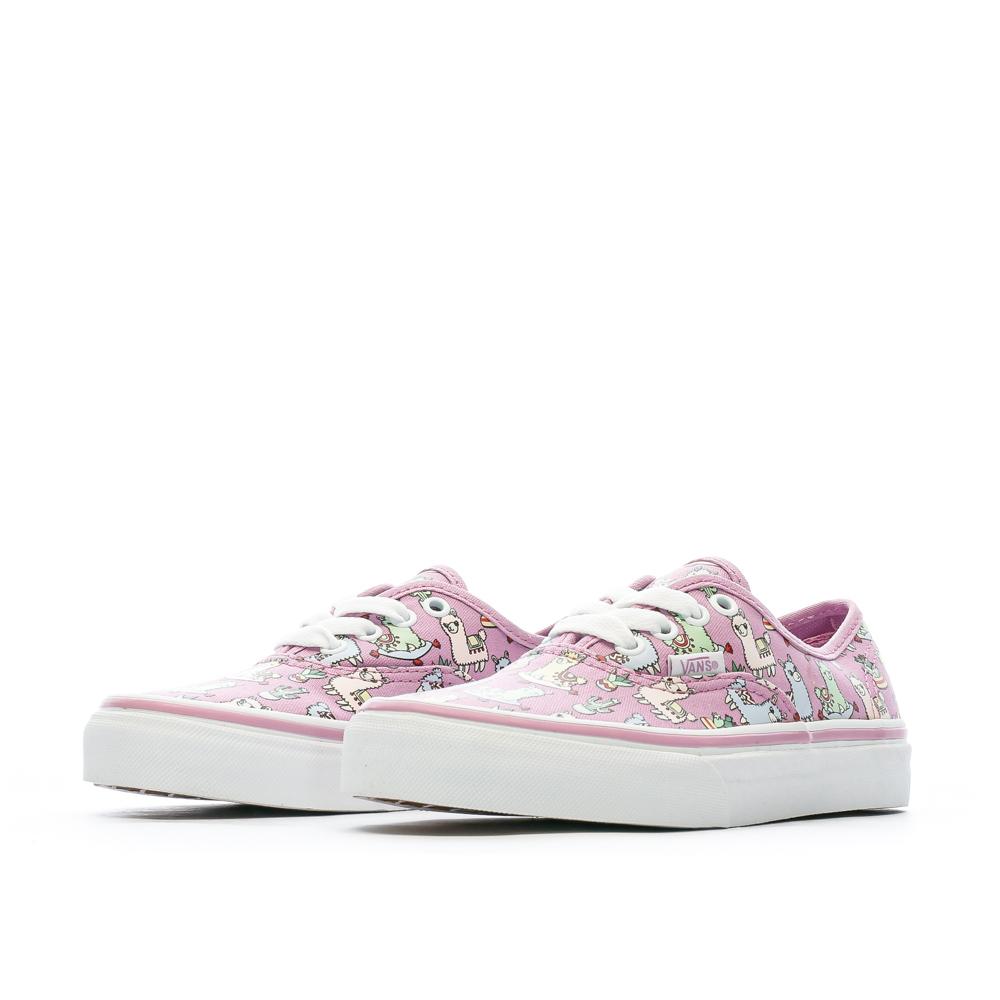 Baskets Rose Fille Vans Authentic vue 6