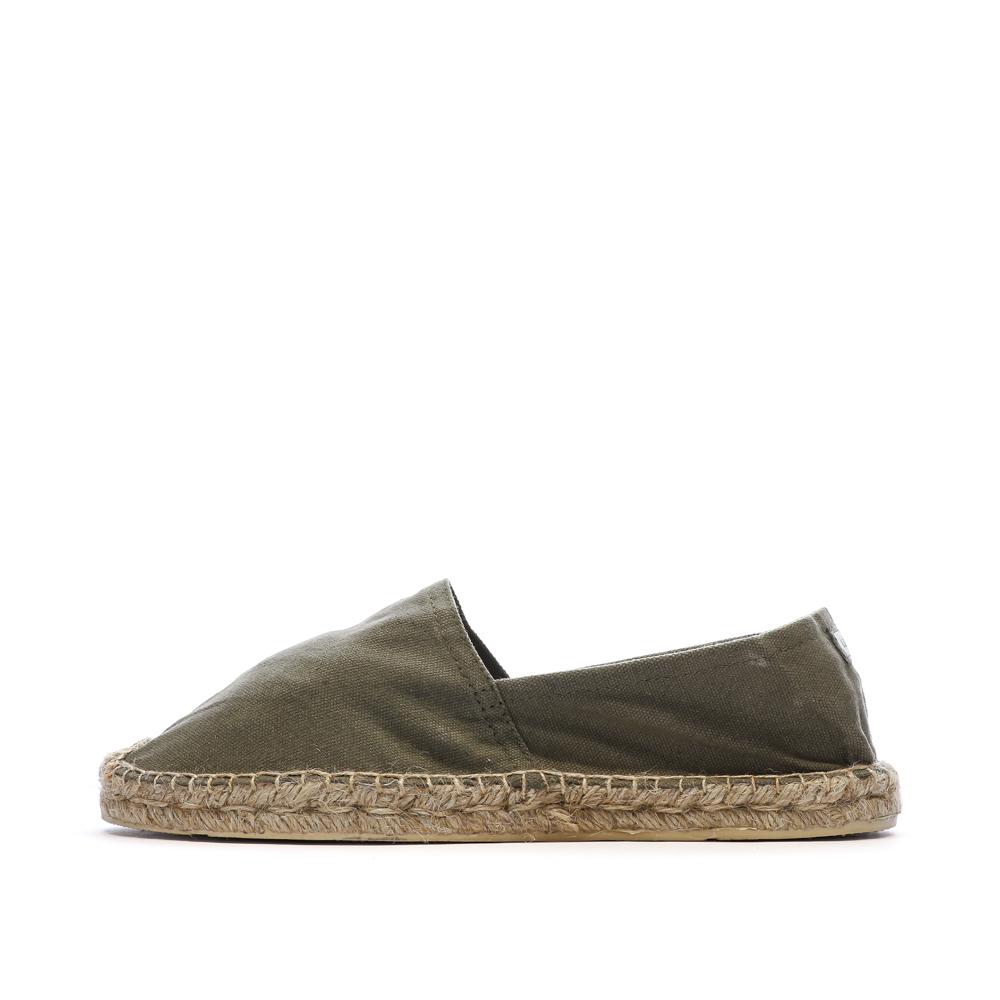 Espadrilles Kaki/Vert Homme Ushuaia Dimitri pas cher