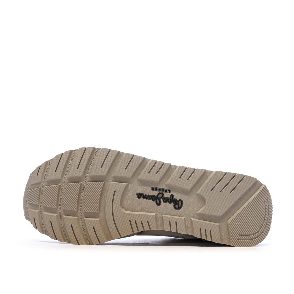 Baskets Beige Homme Pepe Jeans Brit Fun M vue 5