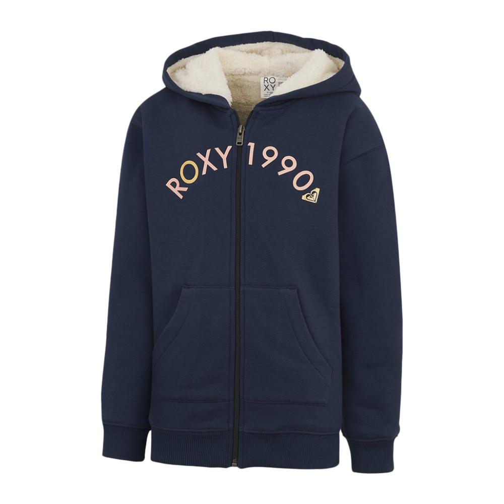 Sweat à Capuche Marine Fille Roxy Sherpa pas cher