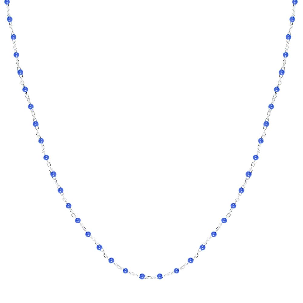 Collier Marine Femme Clio Blue Mimi Argent vue 3