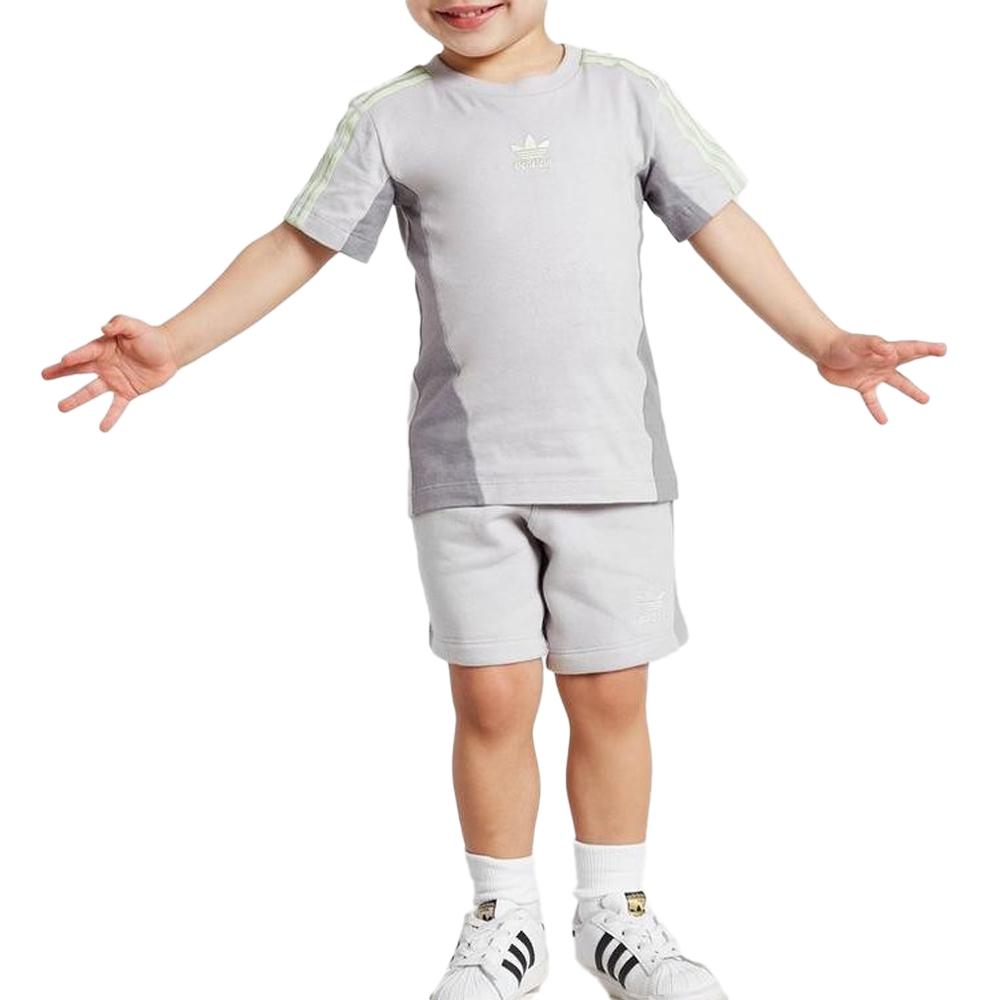 Ensemble Gris Garçon Adidas IJ0682 pas cher