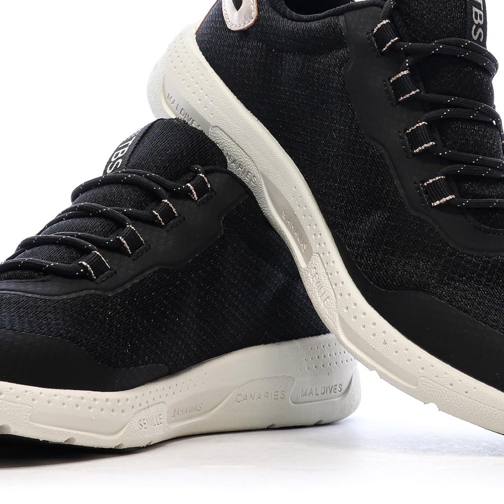 Schwarze Sneakers Frau TBS JAZZEVO Ansicht 7