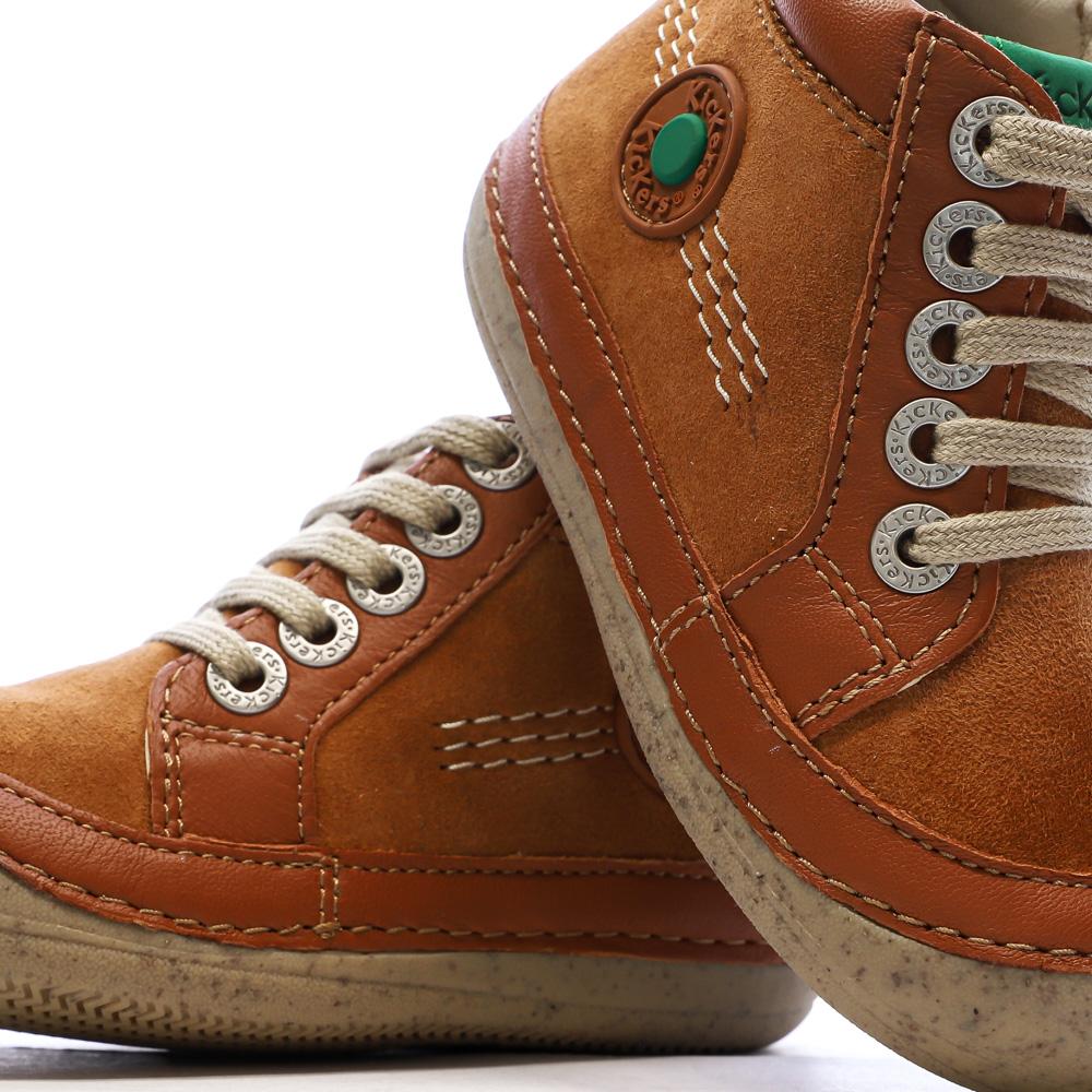 Baskets Camel Garçon Kickers Sonistreet vue 7