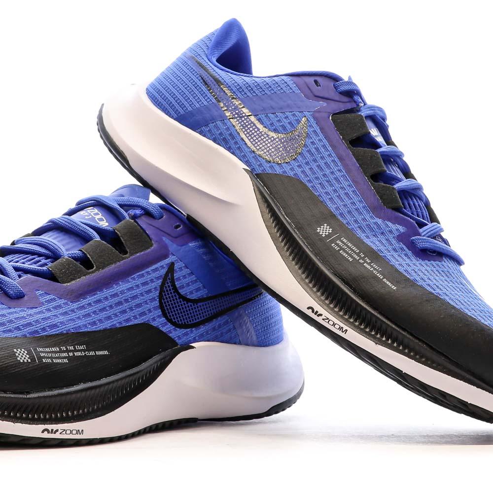 Chaussures de Running Bleu/Noir Homme Nike Air Zoom Rival Fly 3 vue 7