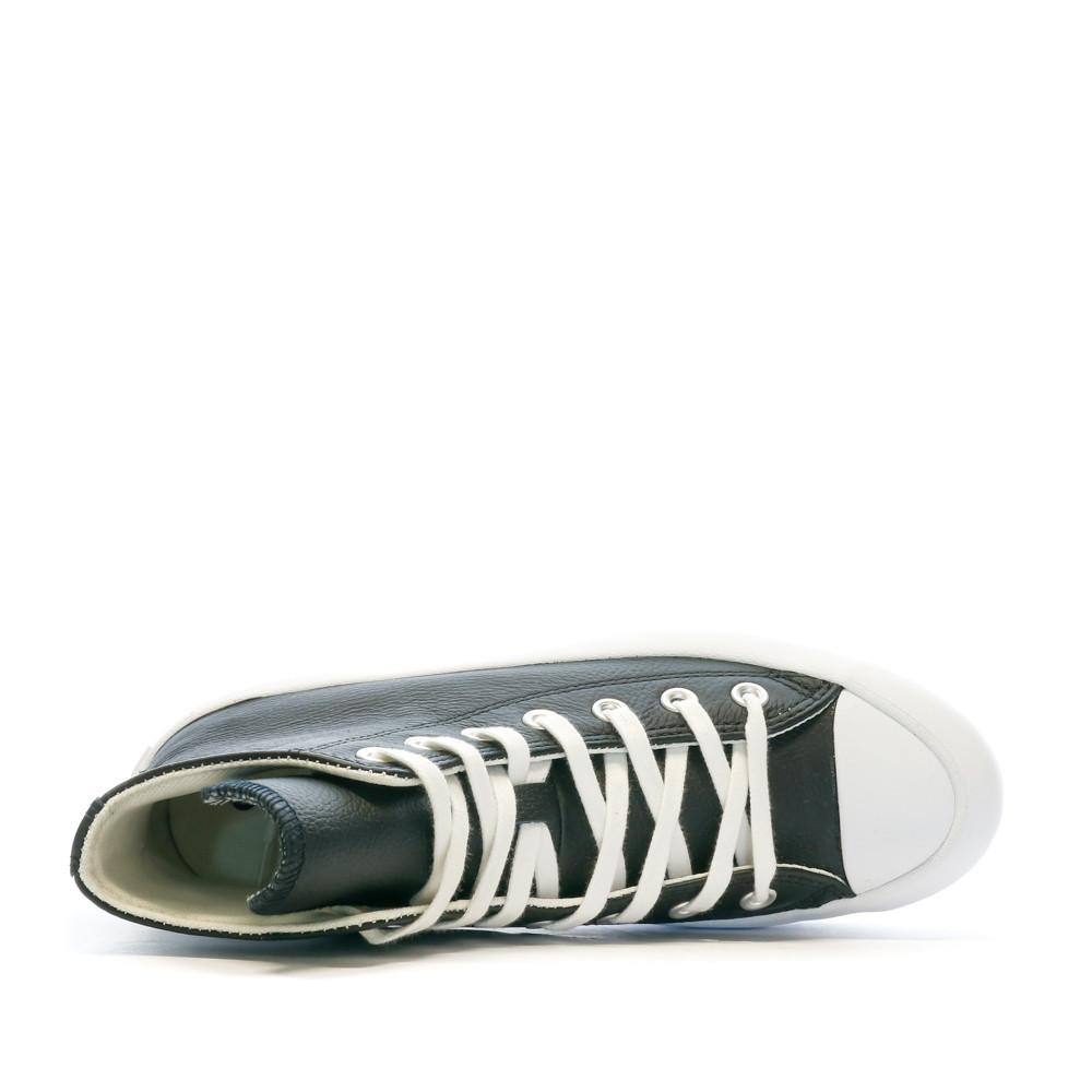 Baskets Noir Femme Converse Lugged vue 4