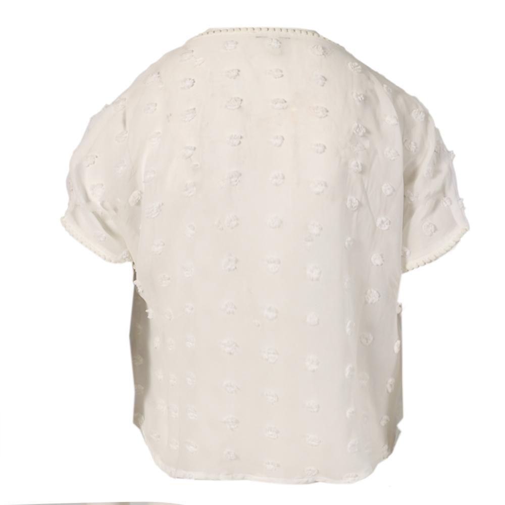 Blouse Blanche Fille Teddy Smith Tayo vue 2