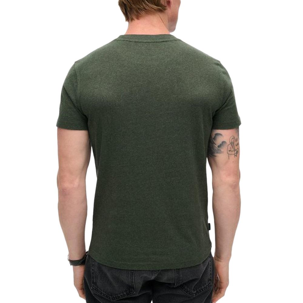 T-shirt Kaki Homme Superdry Vintage LogoR6T vue 2