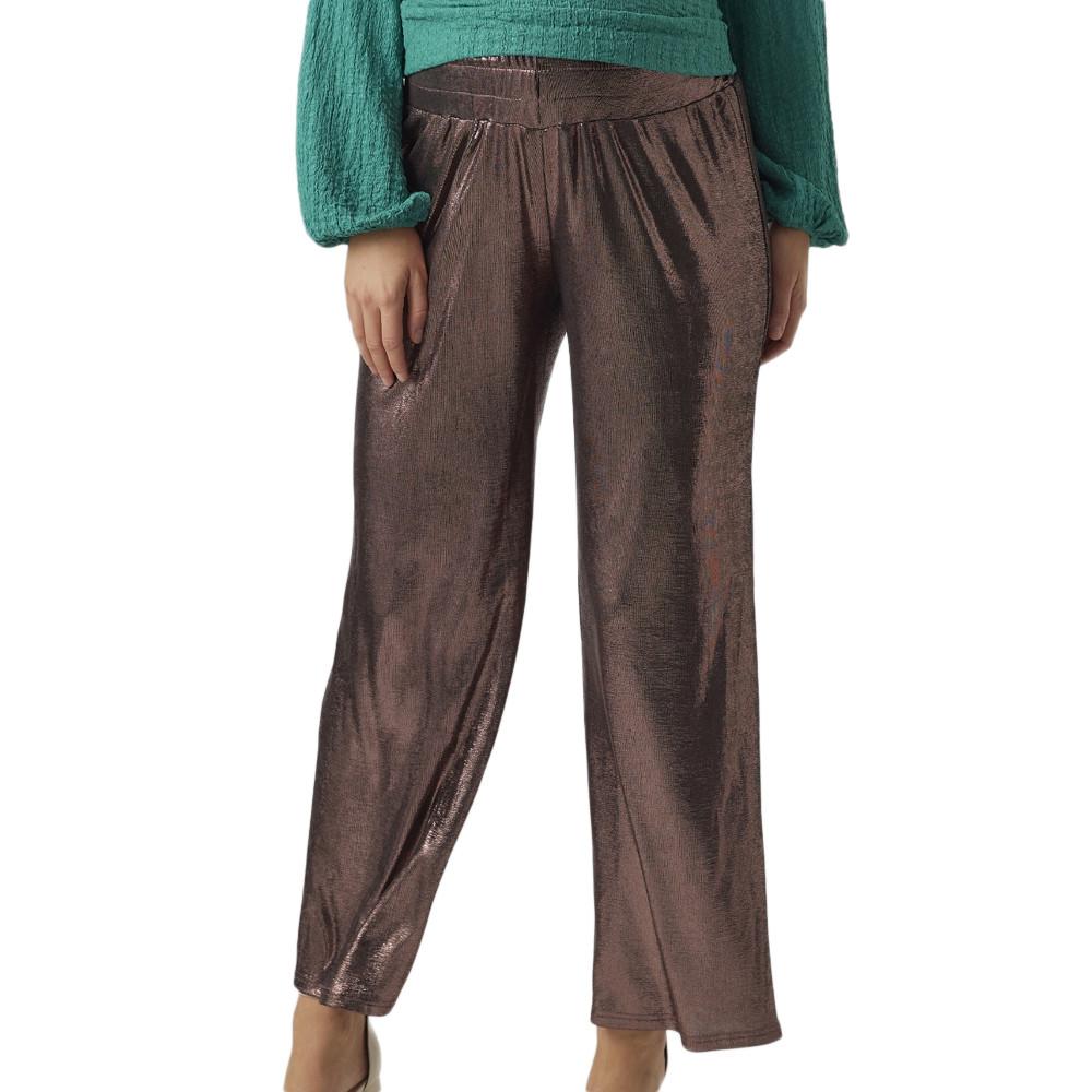 Pantalon Ample Violet Femme Mamalicious pas cher