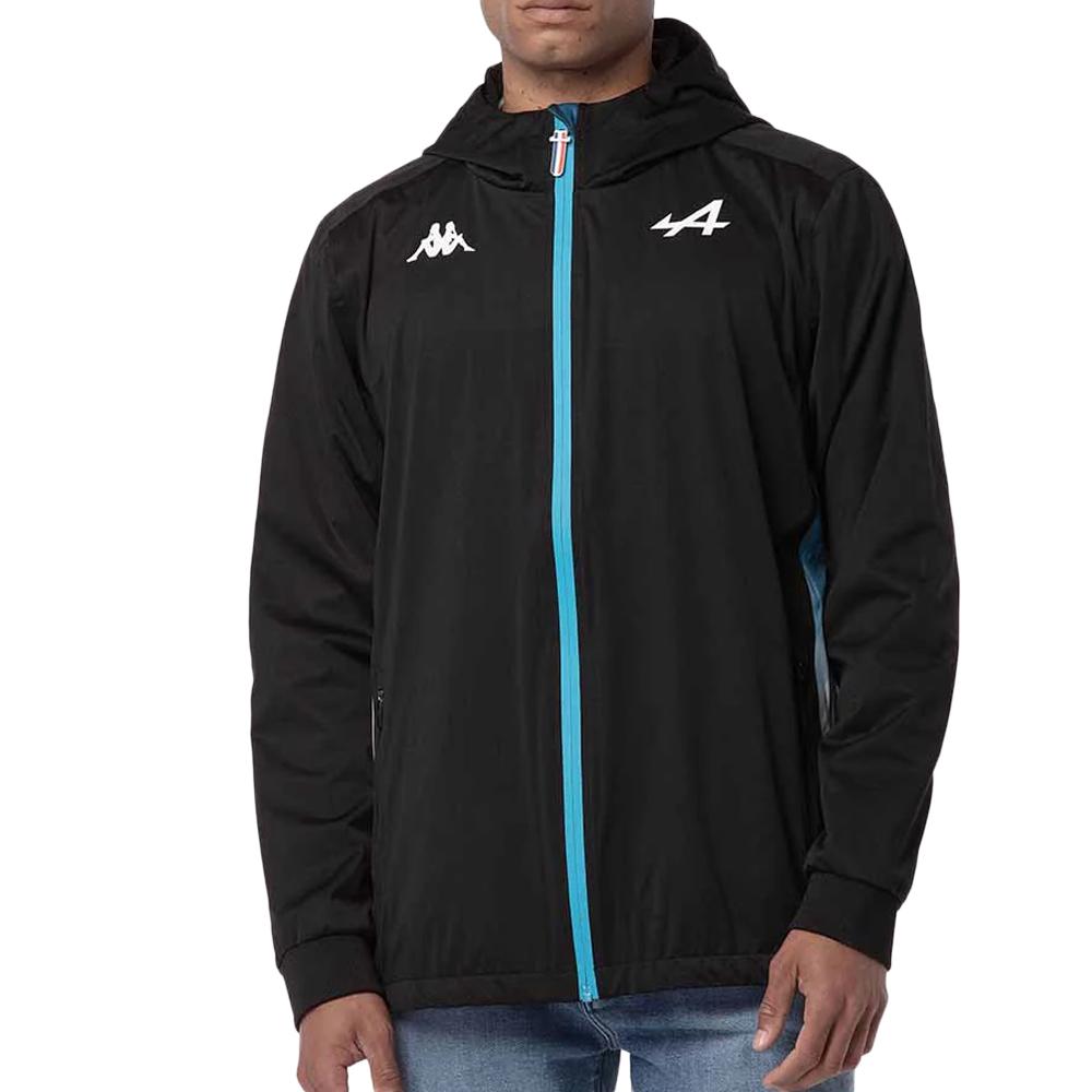 Veste Noire Homme Kappa Adrafend pas cher